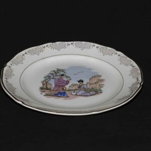 Assiettes vintage dépareillées – Inspiration orientale