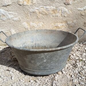 Bassine en zinc