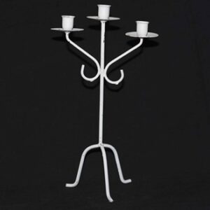 Chandelier 3 branches – blanc