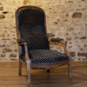 Fauteuil Voltaire vert