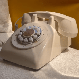 Livre d'or audio- Téléphone vintage