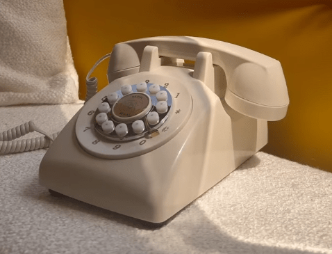 Livre d'or audio- Téléphone vintage