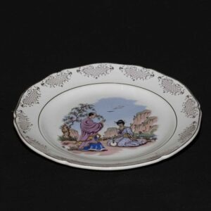 Petites assiettes vintage dépareillées – Inspiration orientale