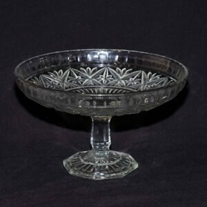 Plat de présentation en verre