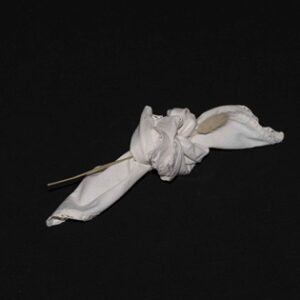 Serviettes anciennes blanches dépareillées