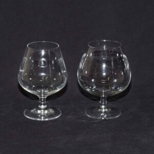 Verre à bière dépareillé